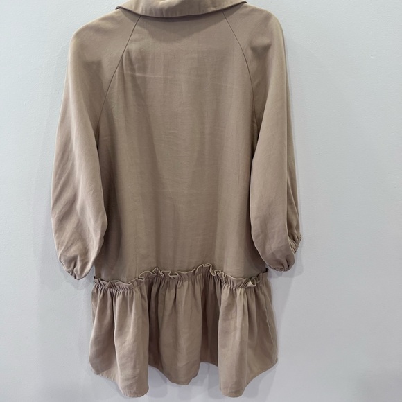 Zara Kids Khaki Shirtdress - Picture 8 of 9